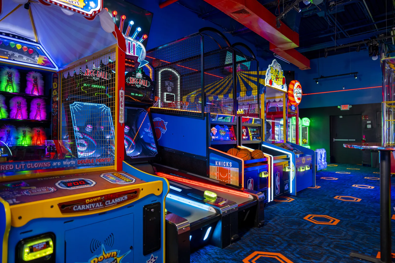 Arcade games at Q-ZAR